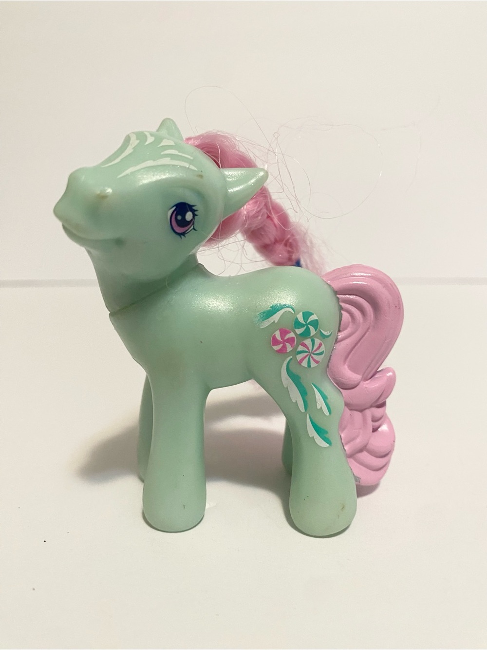 My Little Pony Mint Happy Meal Toy Hasbro Mcdonalds 2009 MLP Green 4/$20 🛑